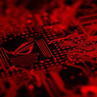 Black and red 4k PC wallpaper