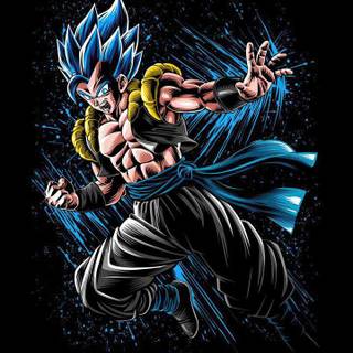 Gogeta blue iPhone wallpaper