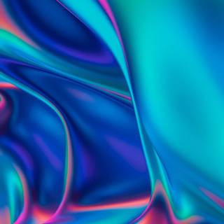 Pink and blue phone wallpaper