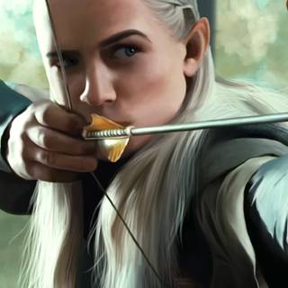 Legolas phone wallpaper