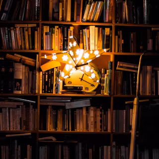 iPhone bookshelf wallpaper