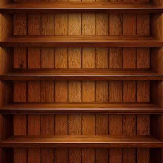 iPhone bookshelf wallpaper