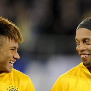 Ronaldinho and Neymar wallpaper