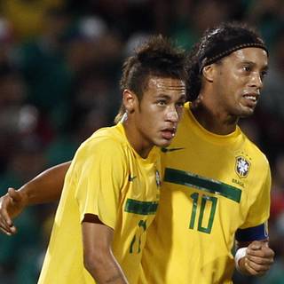 Ronaldinho and Neymar wallpaper