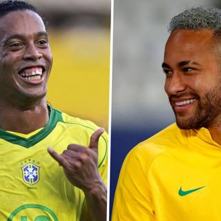 Ronaldinho and Neymar wallpaper