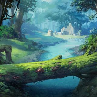 4k animated forest wallpaper