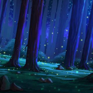 4k animated forest wallpaper
