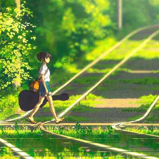 4k PC green wallpaper