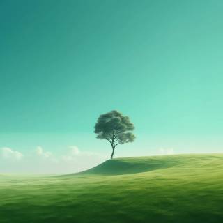 4k PC green wallpaper