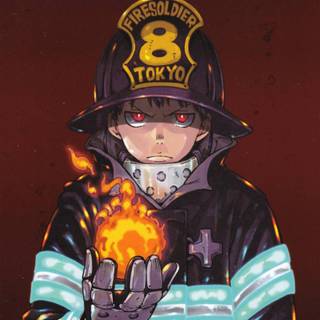 Fire Force 4k phone wallpaper