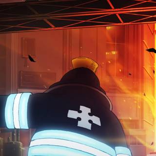 Fire Force 4k phone wallpaper