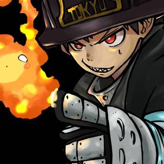 Fire Force 4k phone wallpaper