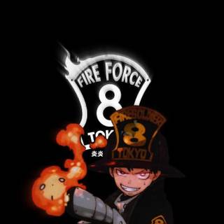 Fire Force 4k phone wallpaper