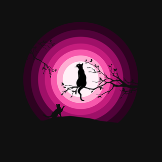 4k pink minimalist wallpaper