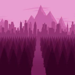4k pink minimalist wallpaper