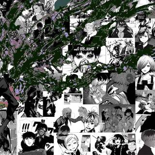 Panel manga desktop wallpaper