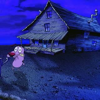 Courage The Dog desktop wallpaper