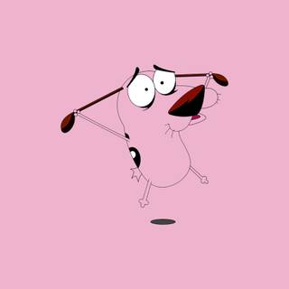 Courage The Cowardly Dog 4k wallpaper