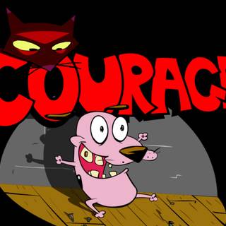 Courage The Dog desktop wallpaper