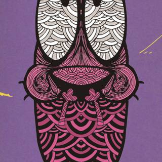 Cartoon dog 4k iPhone wallpaper