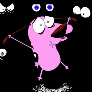 Courage The Dog desktop wallpaper