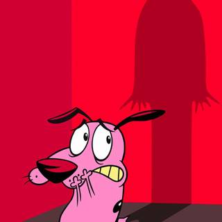 Courage The Cowardly Dog phone wallpaper
