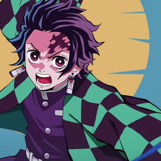 Tanjiro water breathing 4k wallpaper