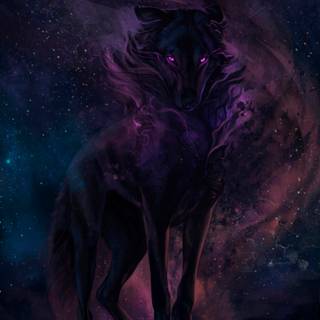 Wolf god wallpaper