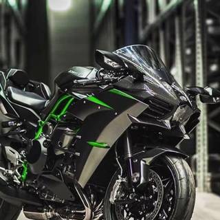 Ninja H2R bike wallpaper