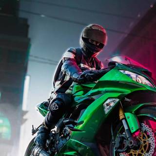 Ninja H2R bike wallpaper