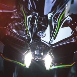 Ninja H2R bike wallpaper