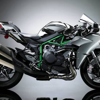 Ninja H2R bike wallpaper