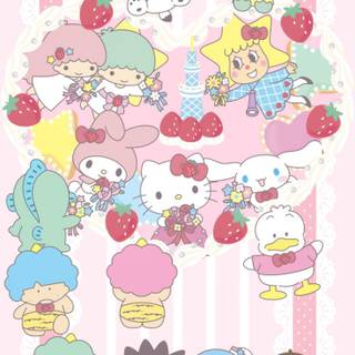 Hello Kitty iPad wallpaper