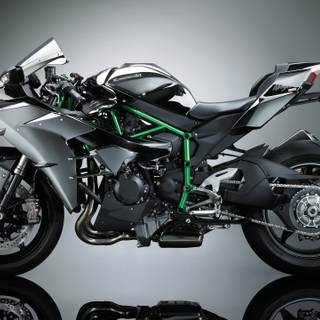 Ninja H2R bike wallpaper