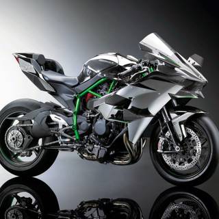 Ninja H2R bike wallpaper