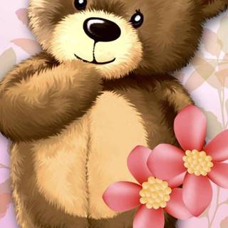 Bear drawing wallpaper