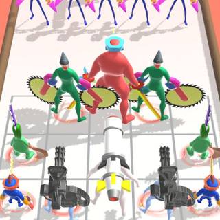 Chainsaw Head: Run and Merge wallpaper