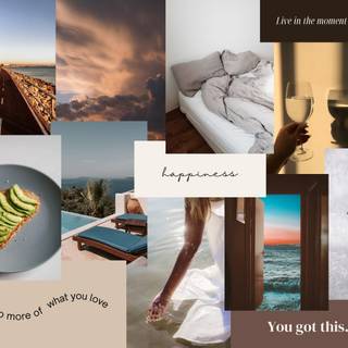 Brown aesthetic computer wallpaper