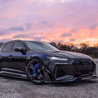 Slammed RS6 wallpaper