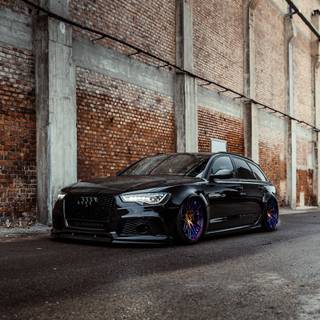 Slammed RS6 wallpaper