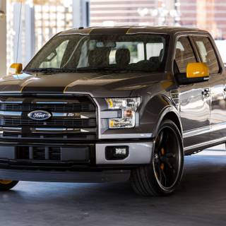 Slammed Ford F150 wallpaper