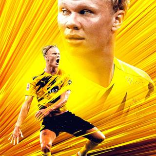 Haaland robot wallpaper