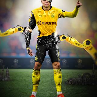 Haaland robot wallpaper