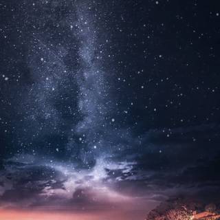 Night sunset wallpaper