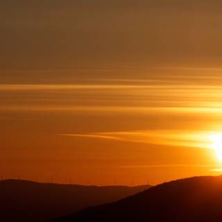 Night sunset wallpaper