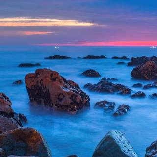 Night sunset wallpaper