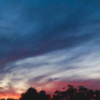 Night sunset wallpaper