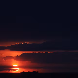 Night sunset wallpaper