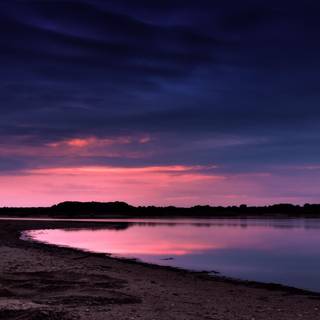 Night sunset wallpaper