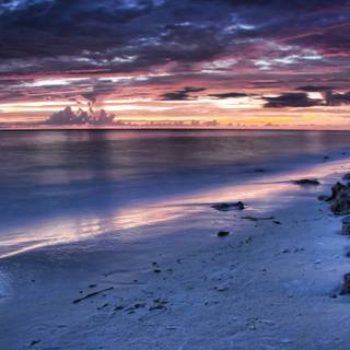 Night sunset wallpaper